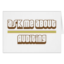 Ask Me About Auditing Greeting Cards