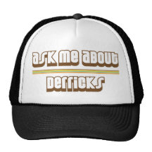 Ask Me About Derricks Mesh Hat
