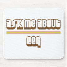 Ask Me About EEG Mousepad