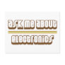 Ask Me About Electronics Post Card
