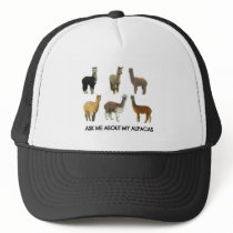 Ask me about my alpacas hat