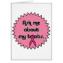 Ask Me about My Boobs! Breast Cancer Awareness