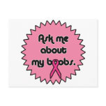 Ask Me about My Boobs! Breast Cancer Awareness