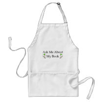 Ask Me About My Book Apron