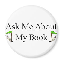 Ask Me About My Book Magnets