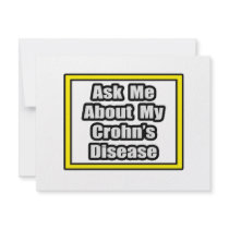 Ask Me About My Crohn's Disease