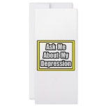 Ask Me About My Depression rack cards