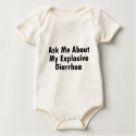 Ask Me About My Explosive Diarrhoea t-shirts
