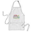 Ask Me About My Fanfic aprons