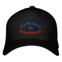Ask Me About My Grandchildren! Hat