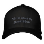 Ask me about my grandchildren! Hat
