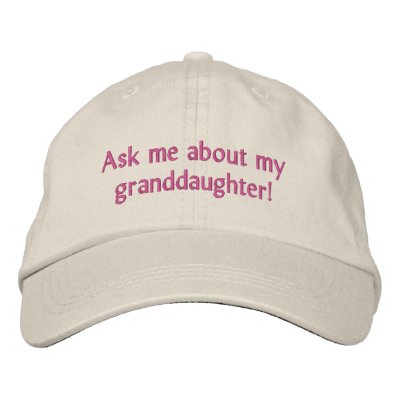Ask me about my granddaughter! Hat by mvdesigns