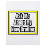 Ask Me About My New Brother Full Color Flyer