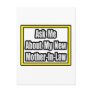 Ask Me About My New Mother-In-Law Post Card
