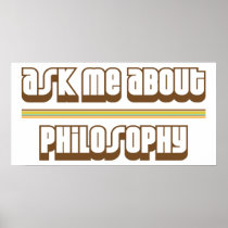 Ask Me About Philosophy Print