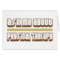 Ask Me About Physical Therapy Cards