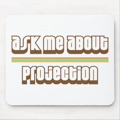 Ask Me About Projection Mouse Pad by proton