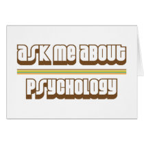 Ask Me About Psychology Card