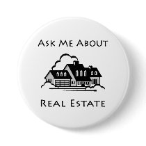 Ask Me About Real Estate Pin