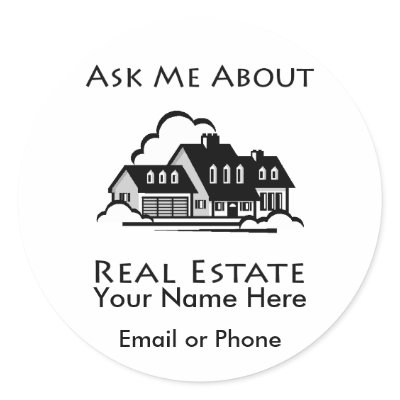 Ask Me About Real Estate Sticker by bwmedia