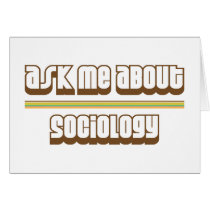 Ask Me About Sociology Cards