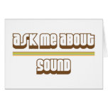 Ask Me About Sound Cards