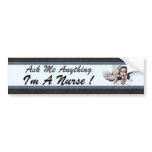 "Ask Me Anything" bumper stickers
