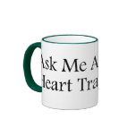 Ask Me Heart Mug
