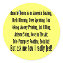 Ask me how I feel about Barack Obama!