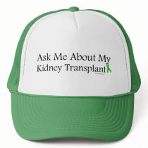 Ask Me Kidney Trucker Hats