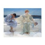 Ask Me No More by Sir Lawrence Alma Tadema postcards