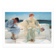 Ask Me No More postcard