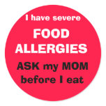 Ask my MOM before I eat stickers