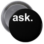 ask pinback button