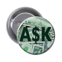 Ask Pinback Buttons