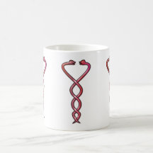 Äskulap Schlangen Uräus Tasse