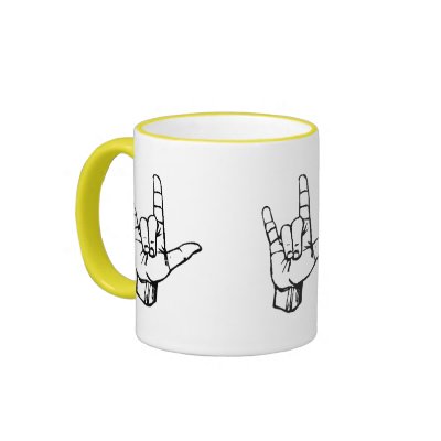 ASL I Love You Mug by JessicaInSeattle