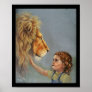 Aslan and Lucy Poster