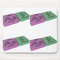 Asp as As Arsenic and P Phosphorus Mousepad