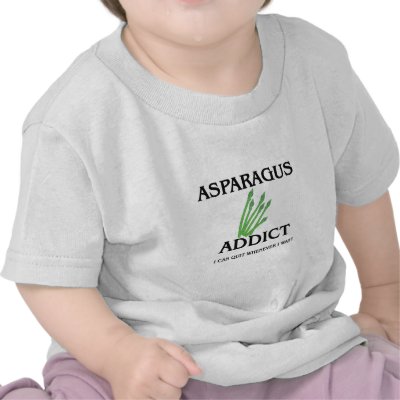 Asparagus Addict by foodshirts