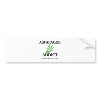 Asparagus Addict by foodshirts
