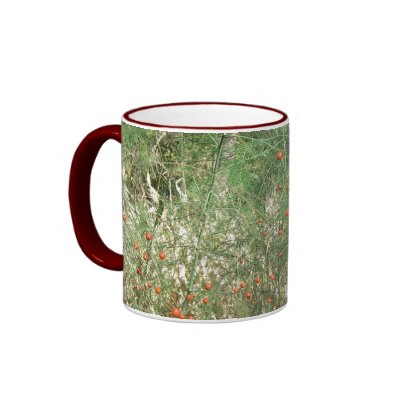 Asparagus Berries Coffee Mug by Matrinka
