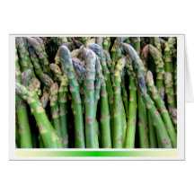 Asparagus Greeting Card