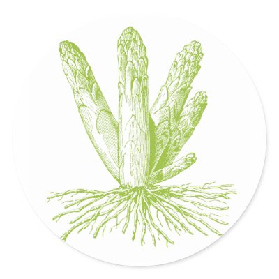 Asparagus Stickers by ericar70