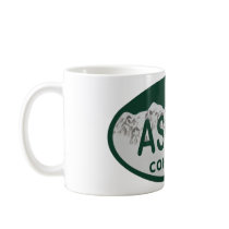 Aspen Colorado license plate Mug