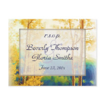 Aspen Glow Wedding RSVP