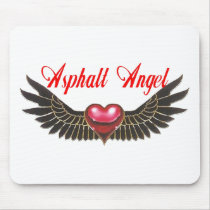 asphalt angel mouse pads