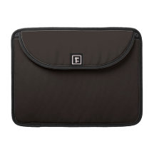 Asphalt Black Macbook Pro Flap Sleeve MacBook Pro Sleeve