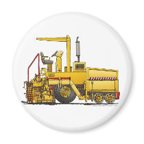 Asphalt Paving Machine Construction Magnets
