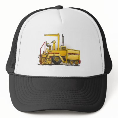 Asphalt Paving Machine Hat by justconstruction